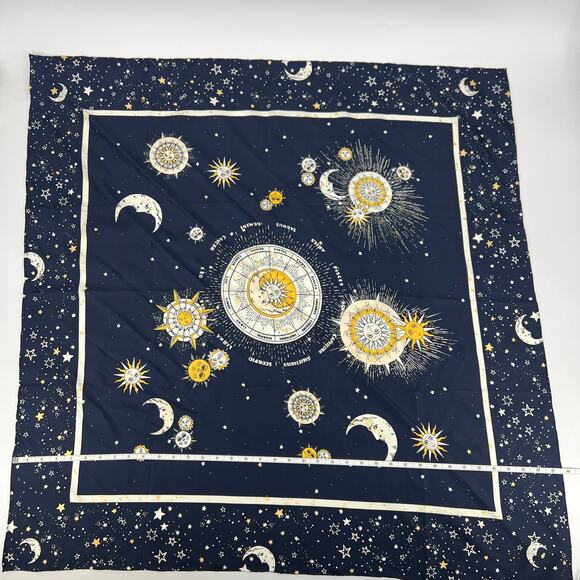 Chicos Womens Astrology Long Sleeve Top and Large Silk Scarf Set Chico's Size 2 - Picture 8 of 11